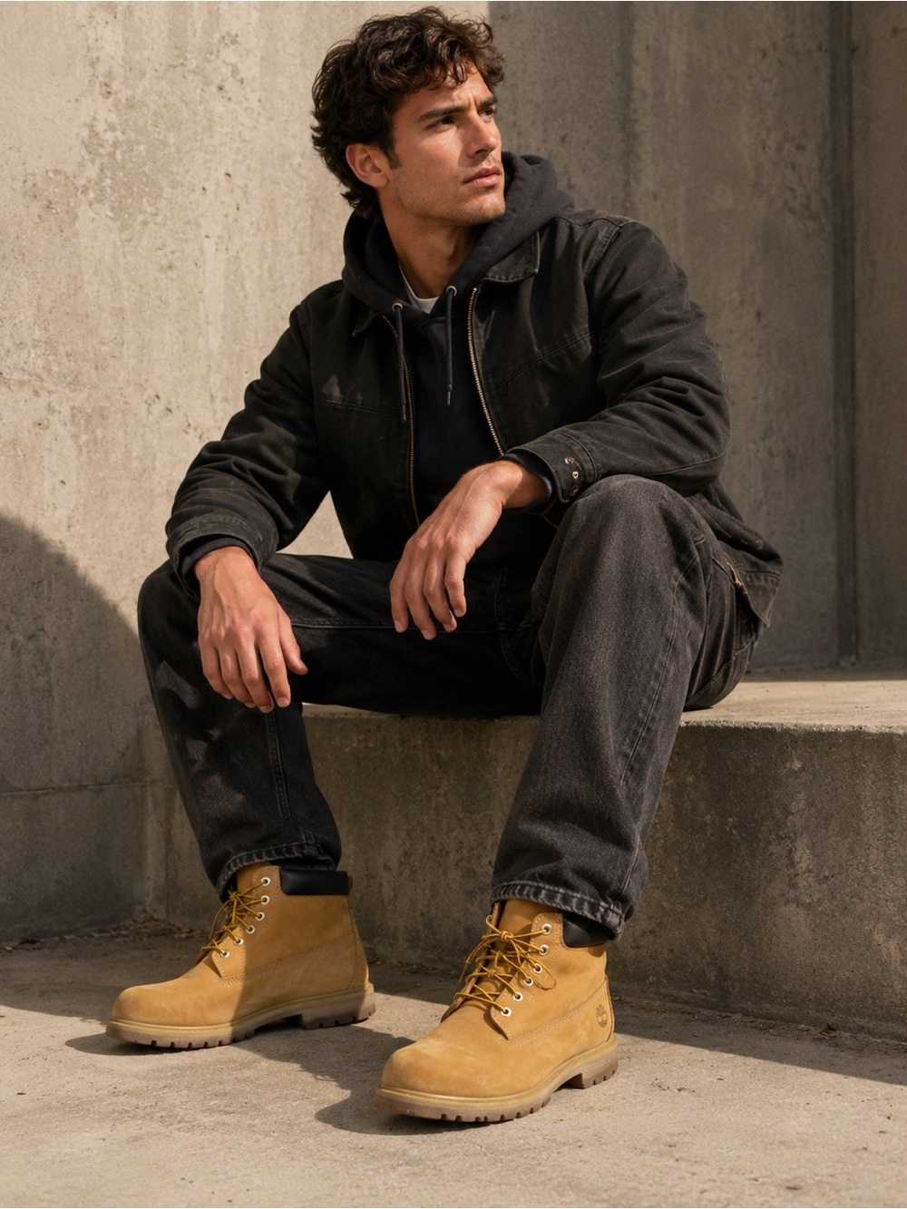 Timberland Premium Waterproof Chukka Boots Wheat Nubuck Men’s 11.5